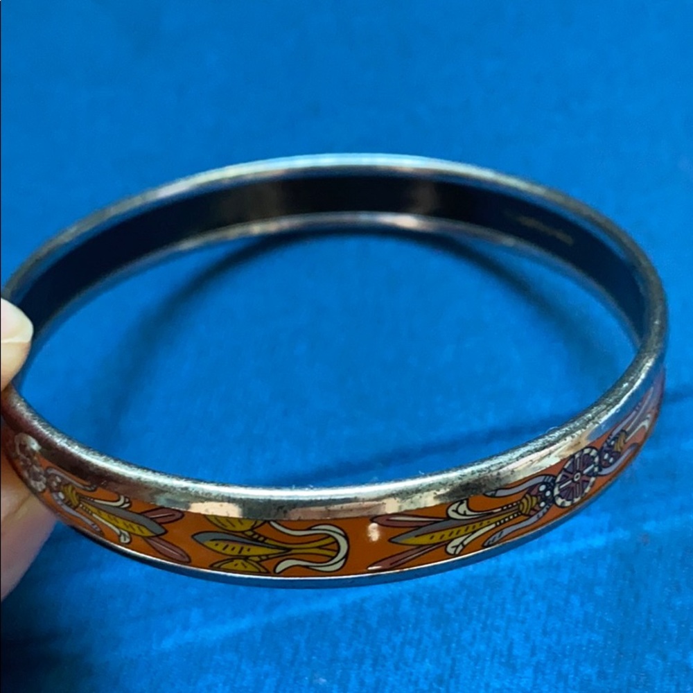 Hermès thin enamel bracelet - Picture 16 of 17